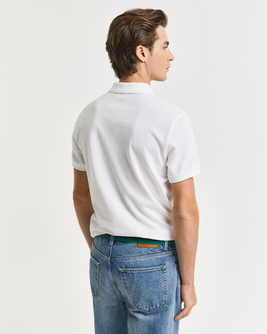 Slim Fit Archive Shield Piqué Poloshirt