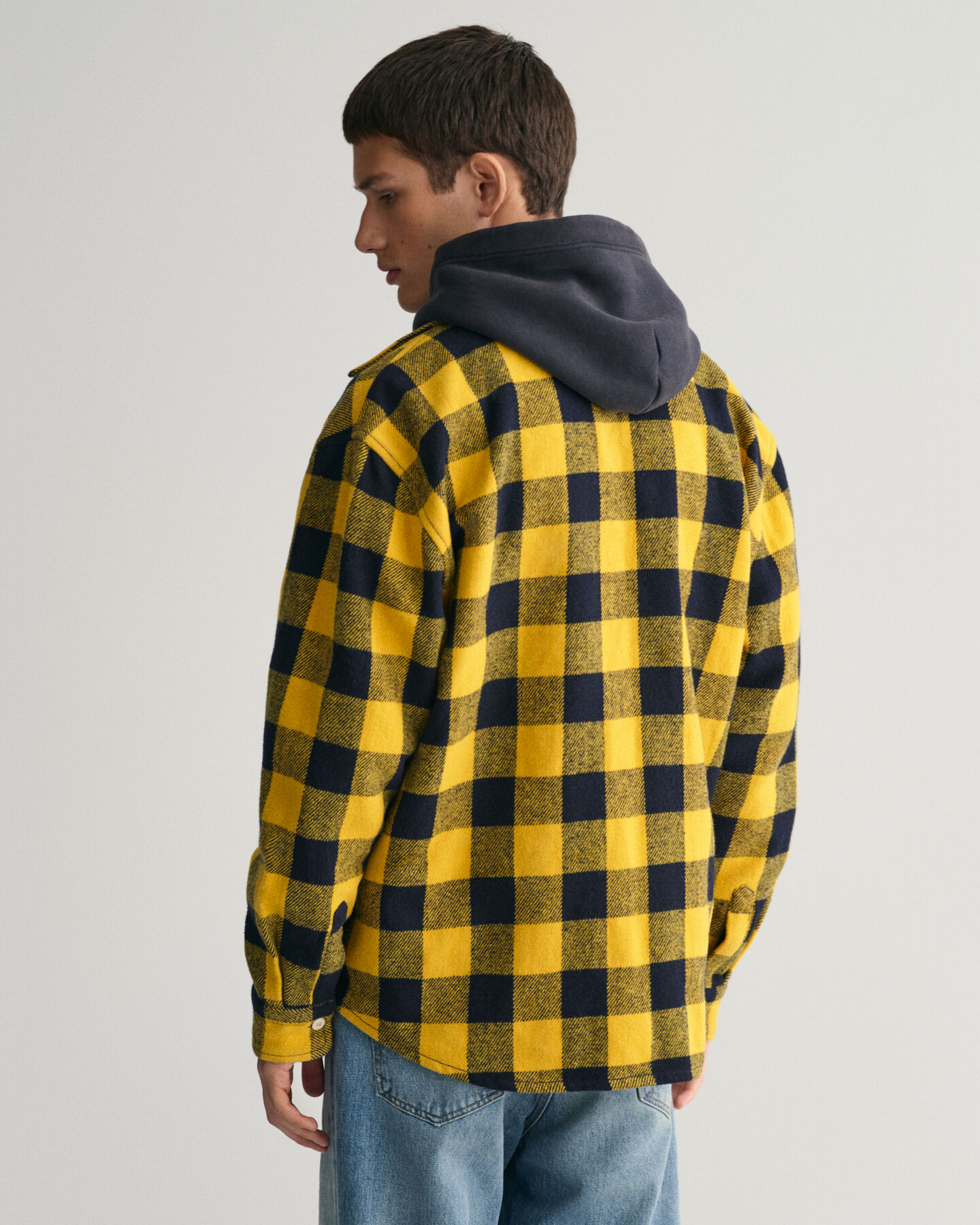 Buffalo Hemdjacke aus Wollgemisch