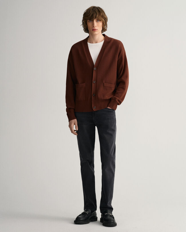 Strickjacke aus Supima-Baumwolle