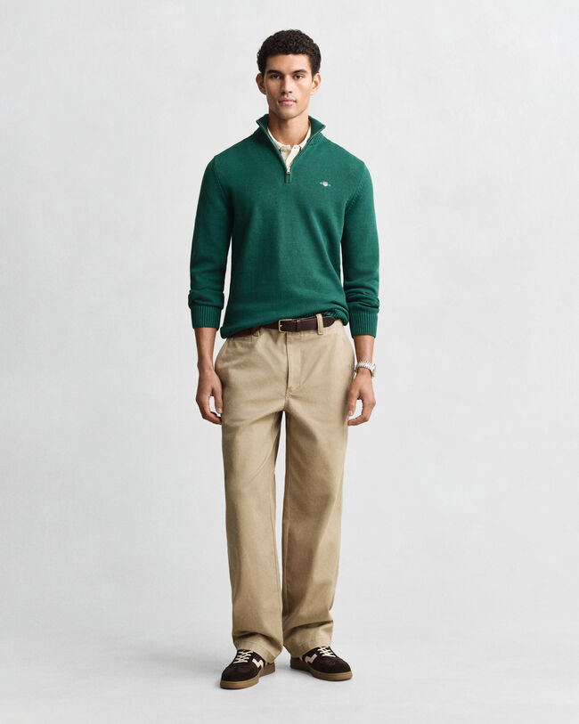 Casual Troyer aus Baumwolle