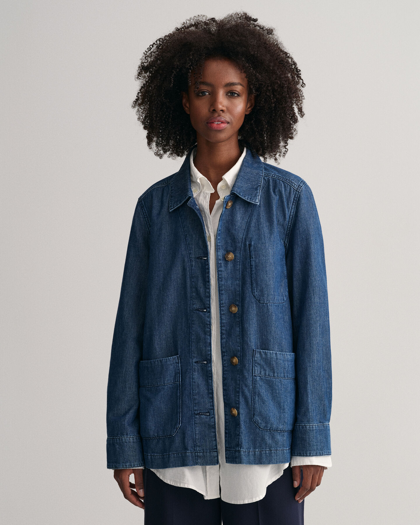 Chambray Hemdjacke