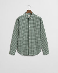 Regular Fit Classic Gingham Popeline Hemd