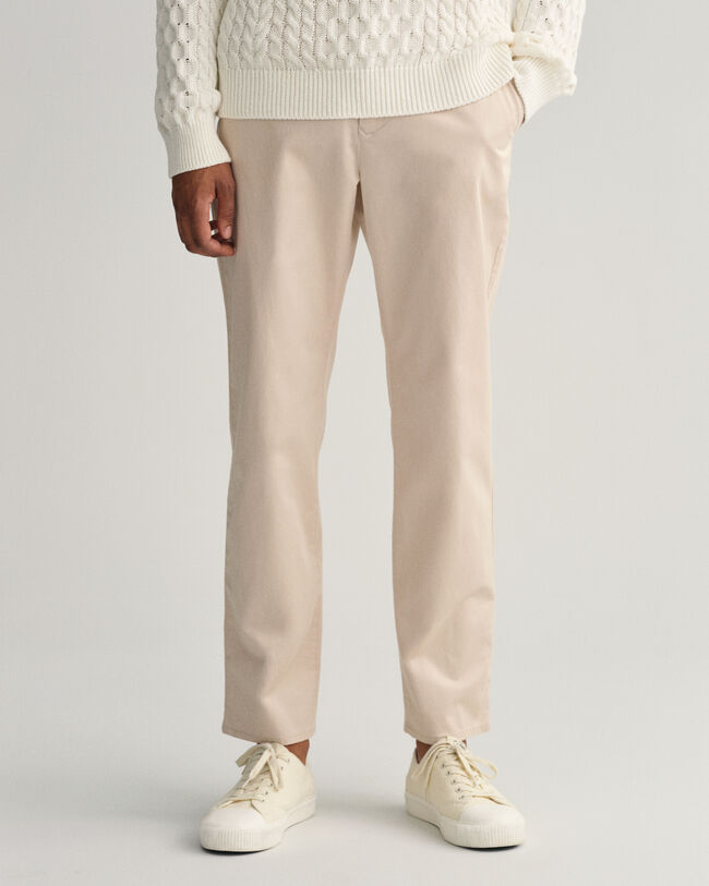 Allister Regular Fit Twill Chinohose
