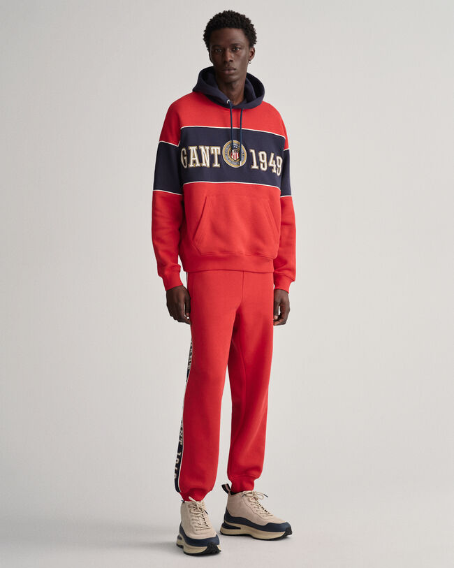 Sweathose mit Kontrasteins&auml;tzen