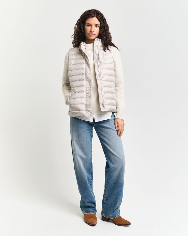 Leichte Daunenweste