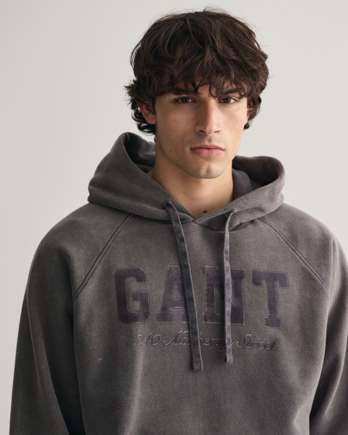 Hoodie mit Vintage-Waschung