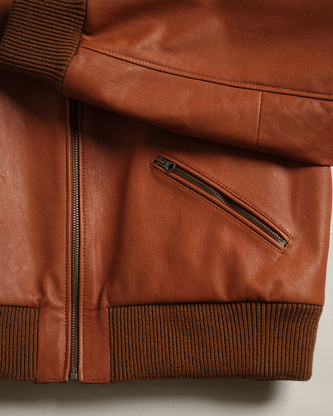 Wrangler x GANT Lederjacke