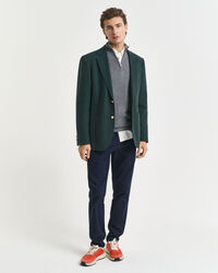 Troyer aus Baumwoll-Piqué