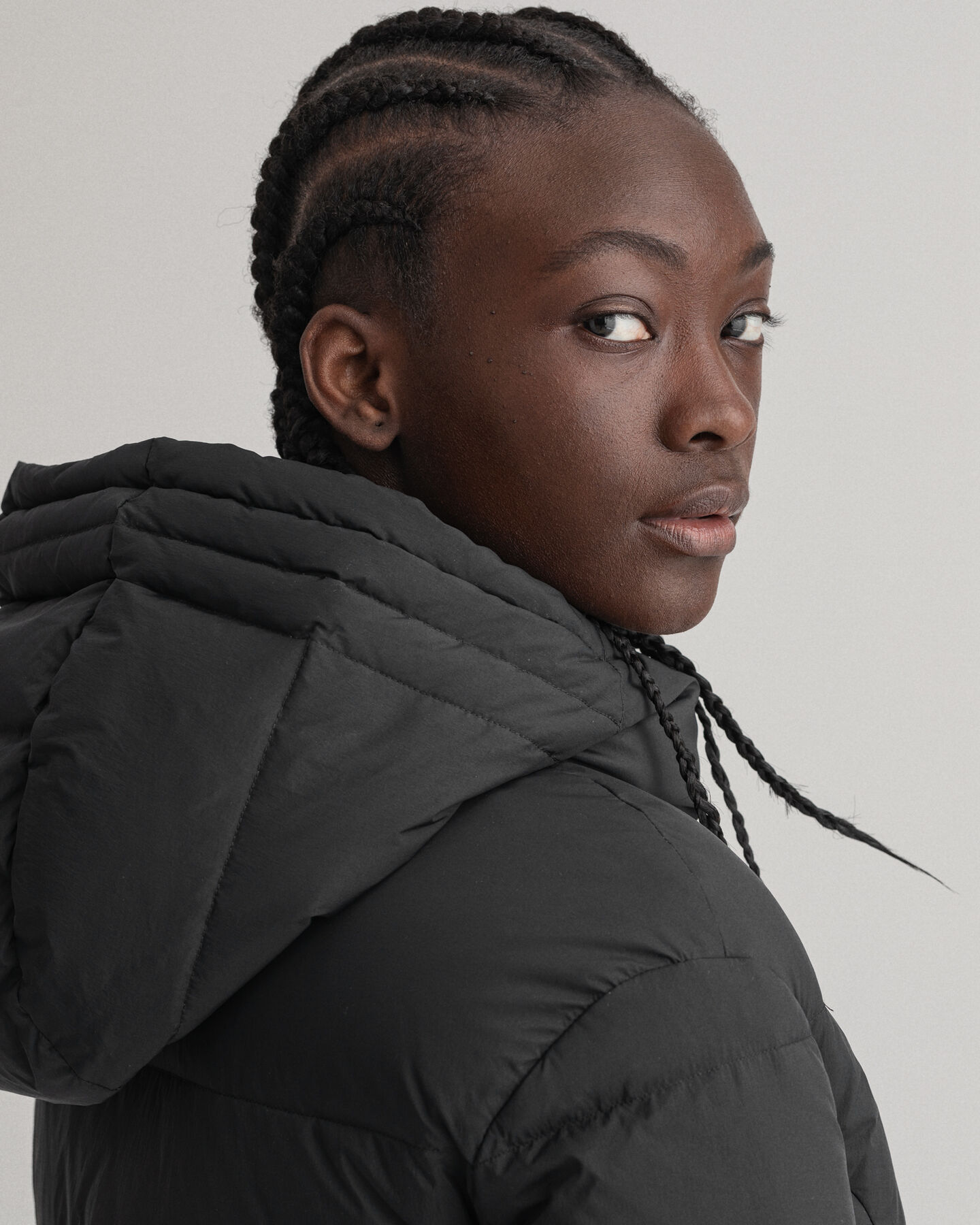 Mittellange Daunenjacke