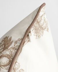 Sateen Kissenhülle mit Baum-Print