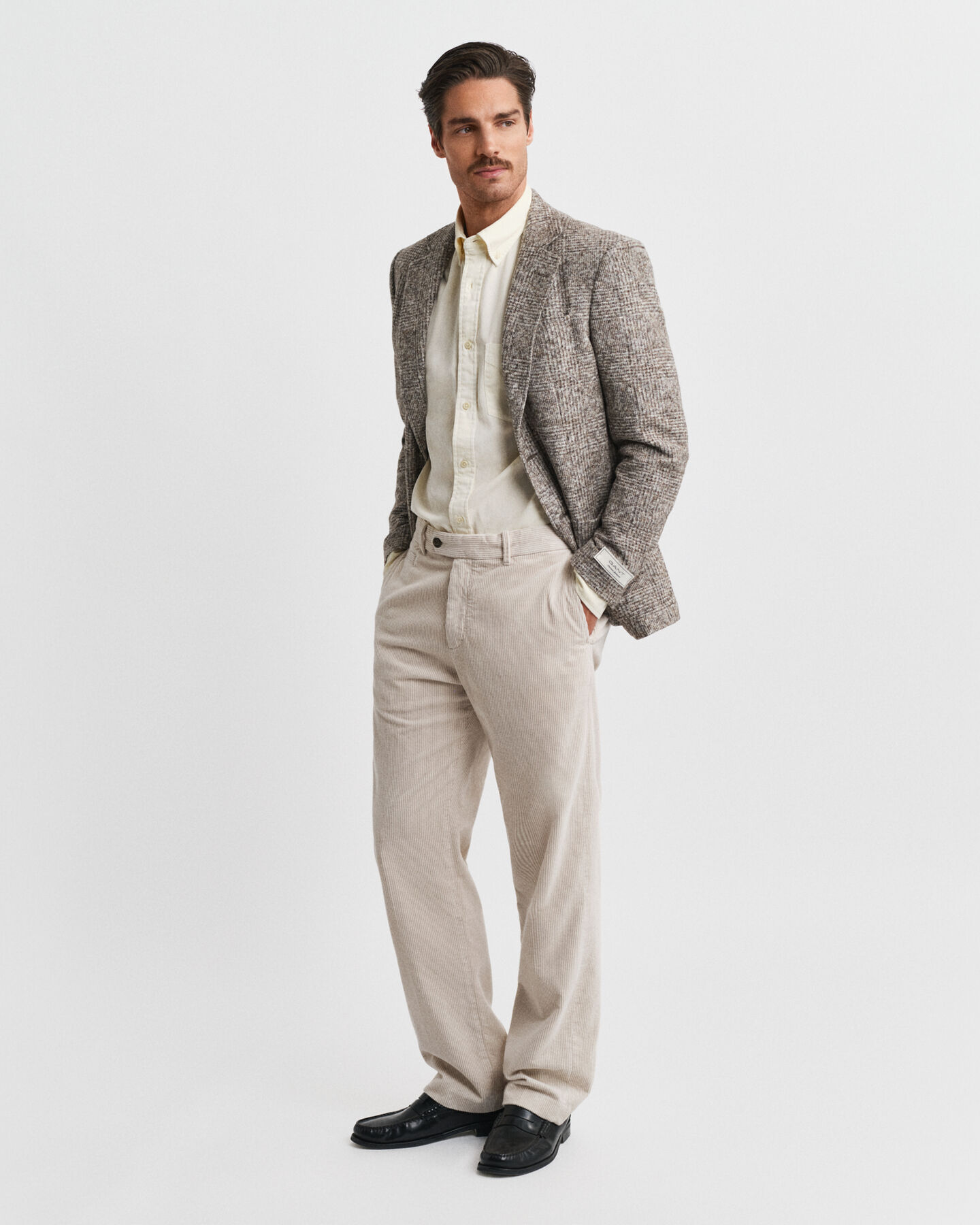 Kariertes Stricksakko