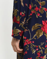 Rose Kleid mit Print