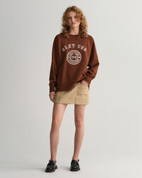 Oversized GANT USA Rundhals-Sweatshirt