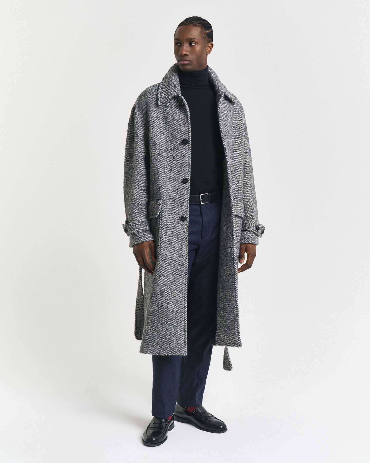 Klassischer Rollkragenpullover aus Baumwolle