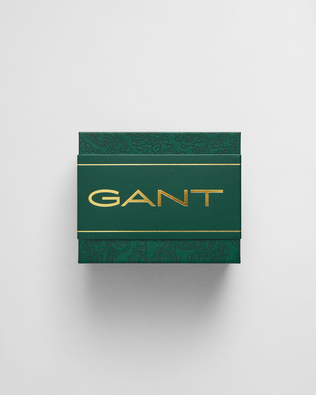 2er-Pack Socken in Geschenkbox Kariert & Gerippt