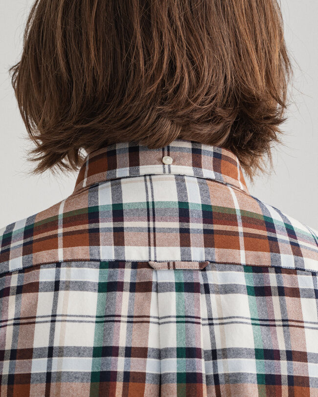 Regular Fit Oxford-Hemd mit Karomuster