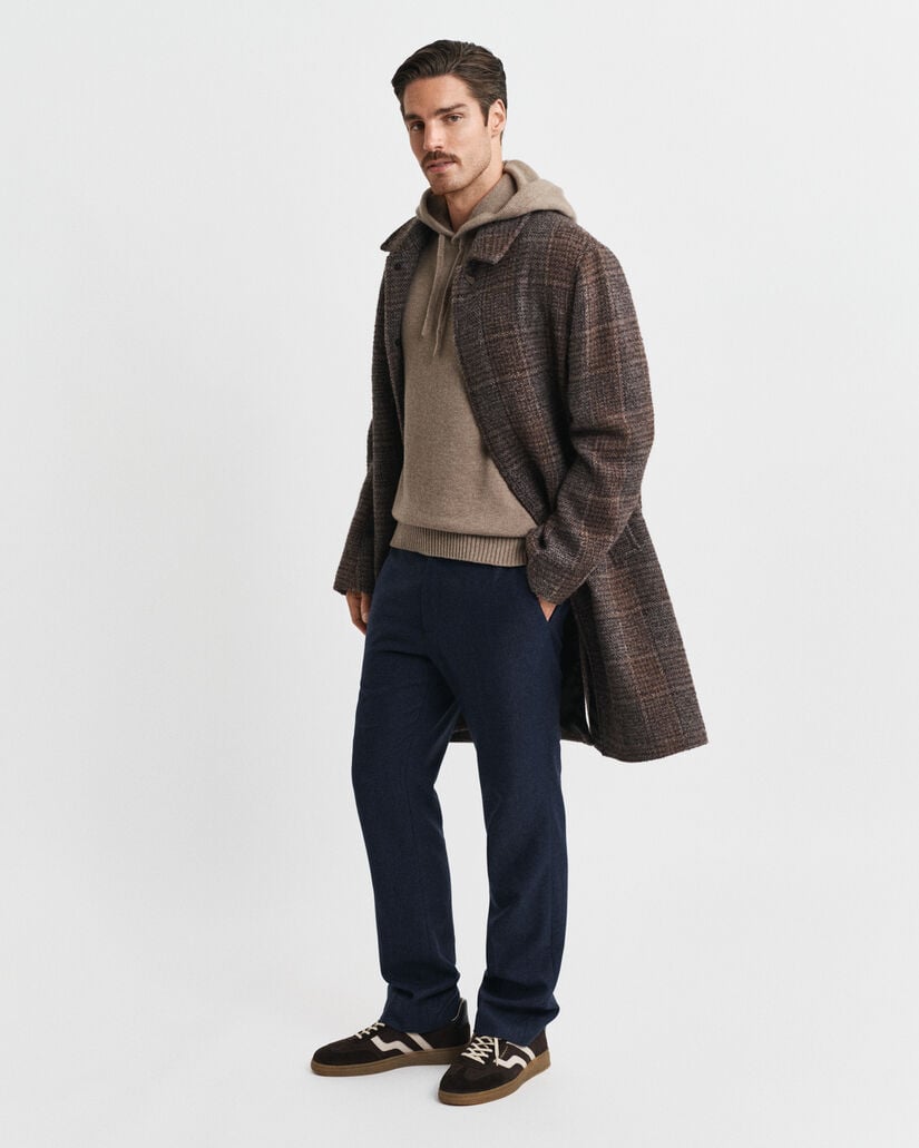 Hoodie mit Kaschmiranteil