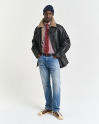 Regular Fit Classic Popeline Hemd mit Streifen