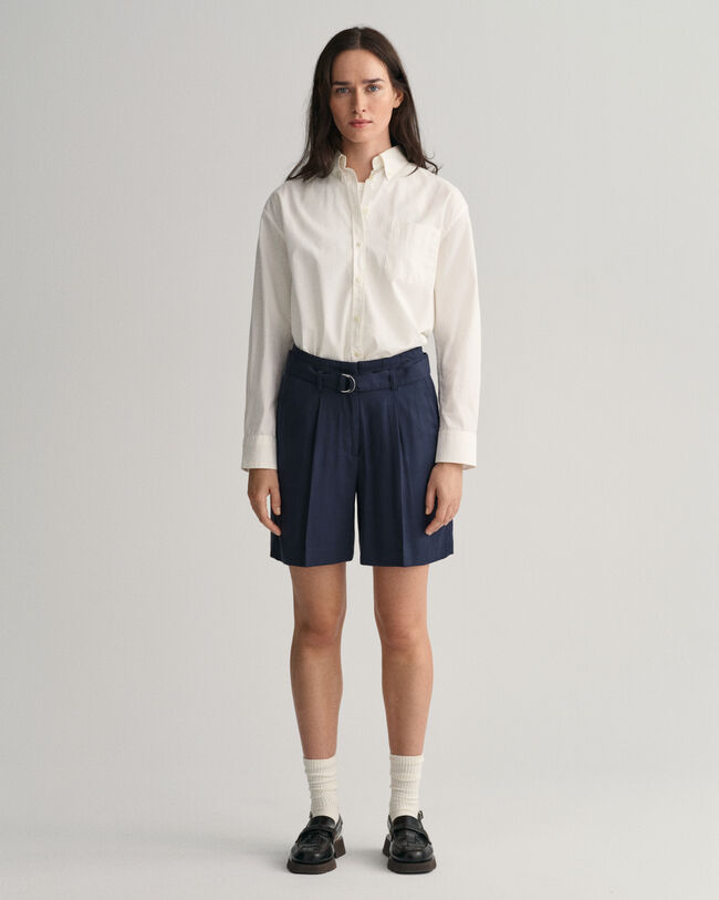 Relaxed Fit Shorts mit G&uuml;rtel