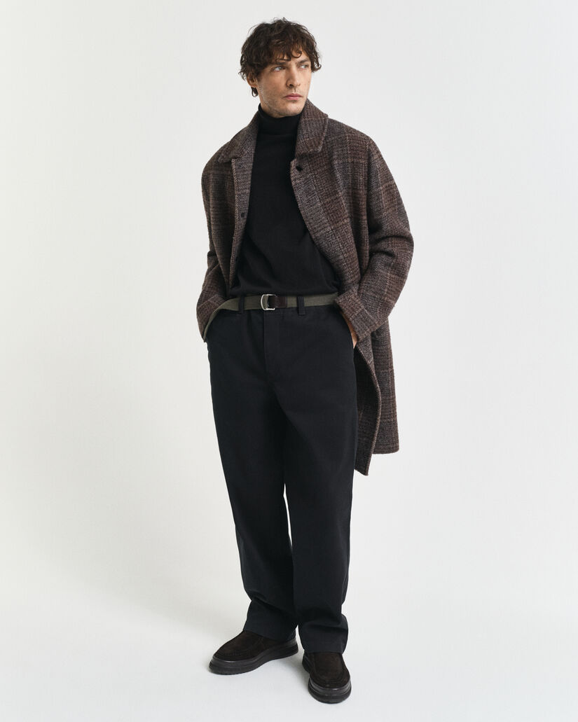 Klassischer Rollkragenpullover aus Baumwolle