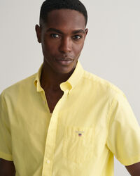 Regular Fit Broadcloth Kurzarm Hemd