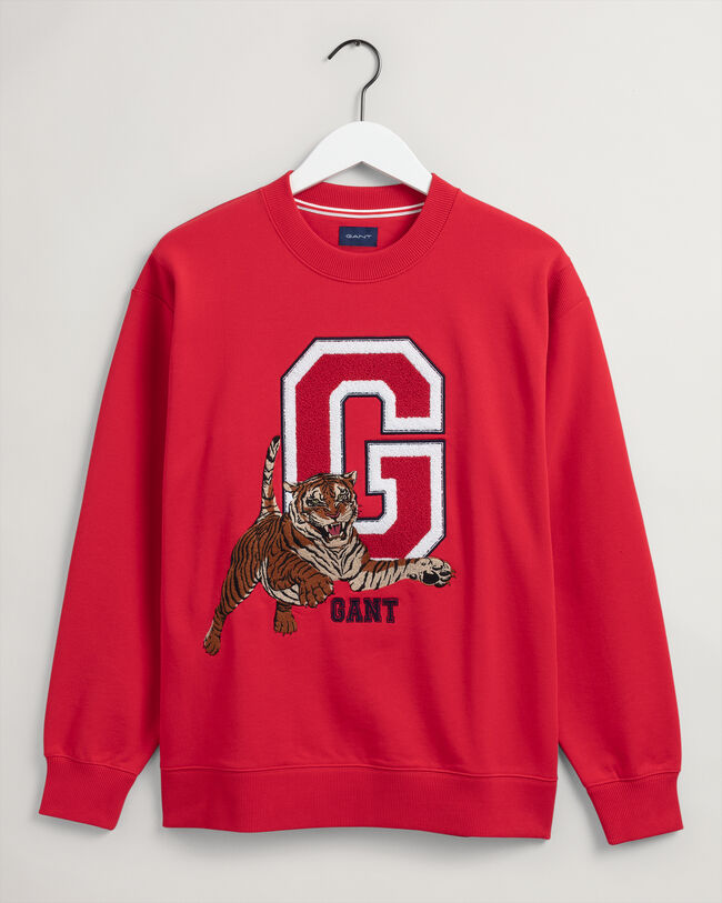 Tiger Rundhals-Sweatshirt