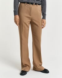 Slim Fit Slacks mit Schlag