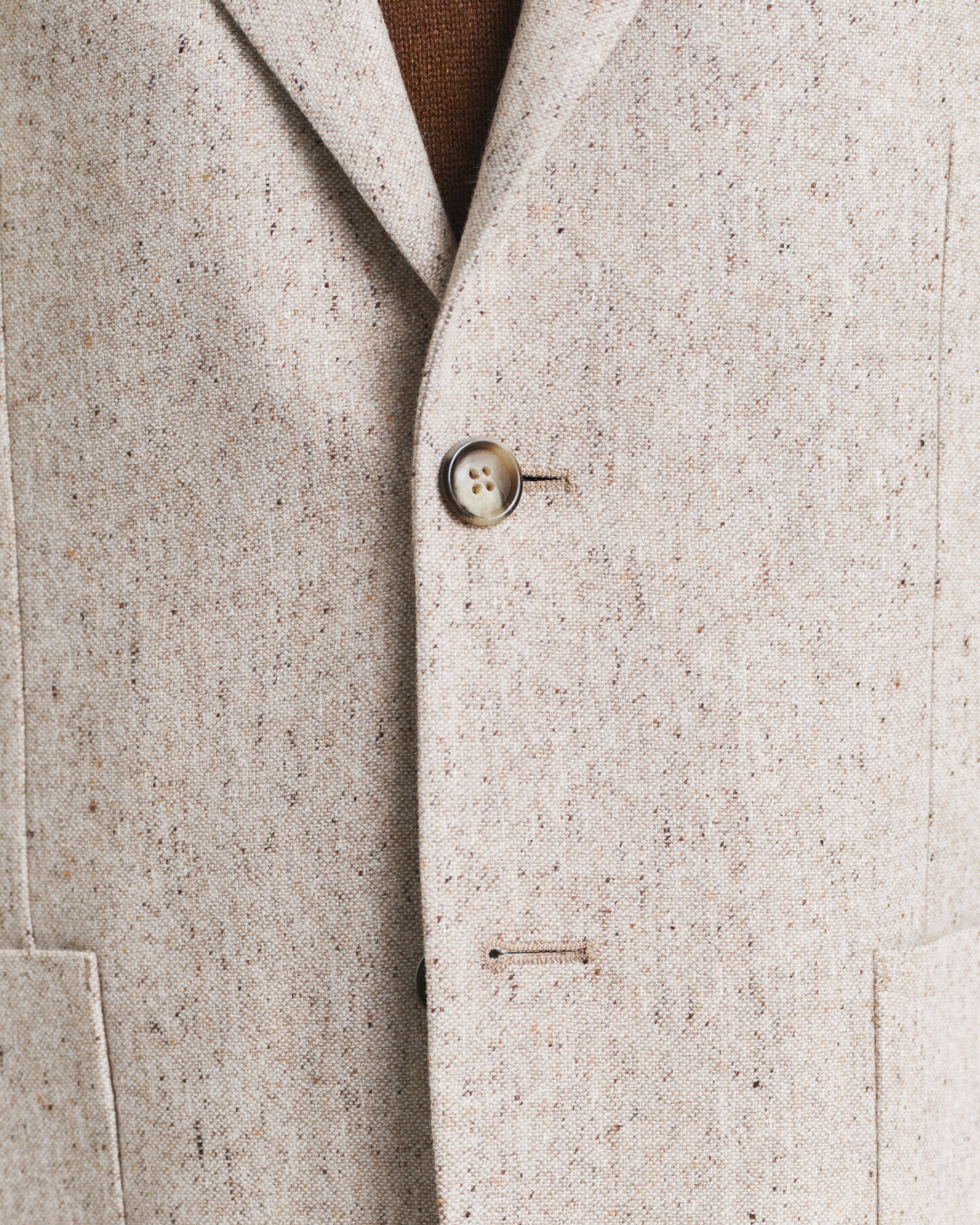 Slim Fit Donegal Anzugsakko