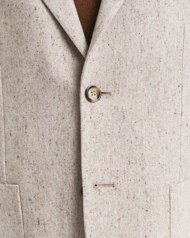 Slim Fit Donegal Anzugsakko