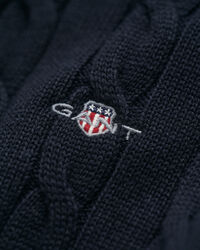 Teens Zopfstrick Troyer aus Baumwolle