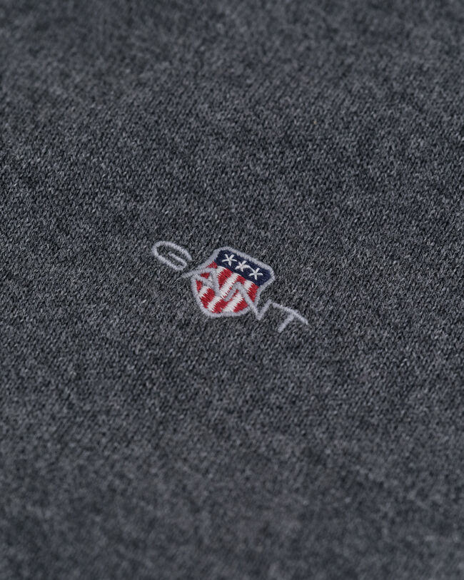 Rollkragenpullover aus Wolle und Baumwolle