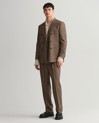 Anzugsakko mit Hahnentrittmuster