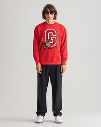 Tiger Rundhals-Sweatshirt