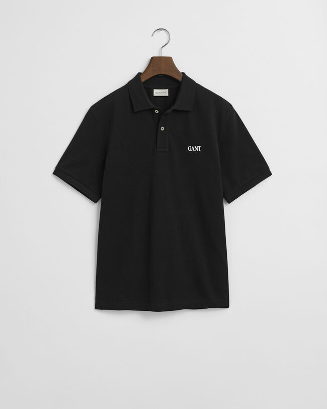Poloshirt mit kleiner Grafik
