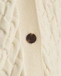 Textured Baumwoll Strickjacke