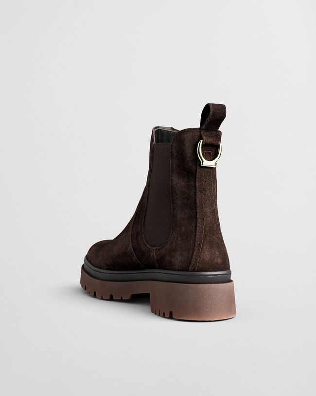 Aligrey Chelsea Boot aus Veloursleder