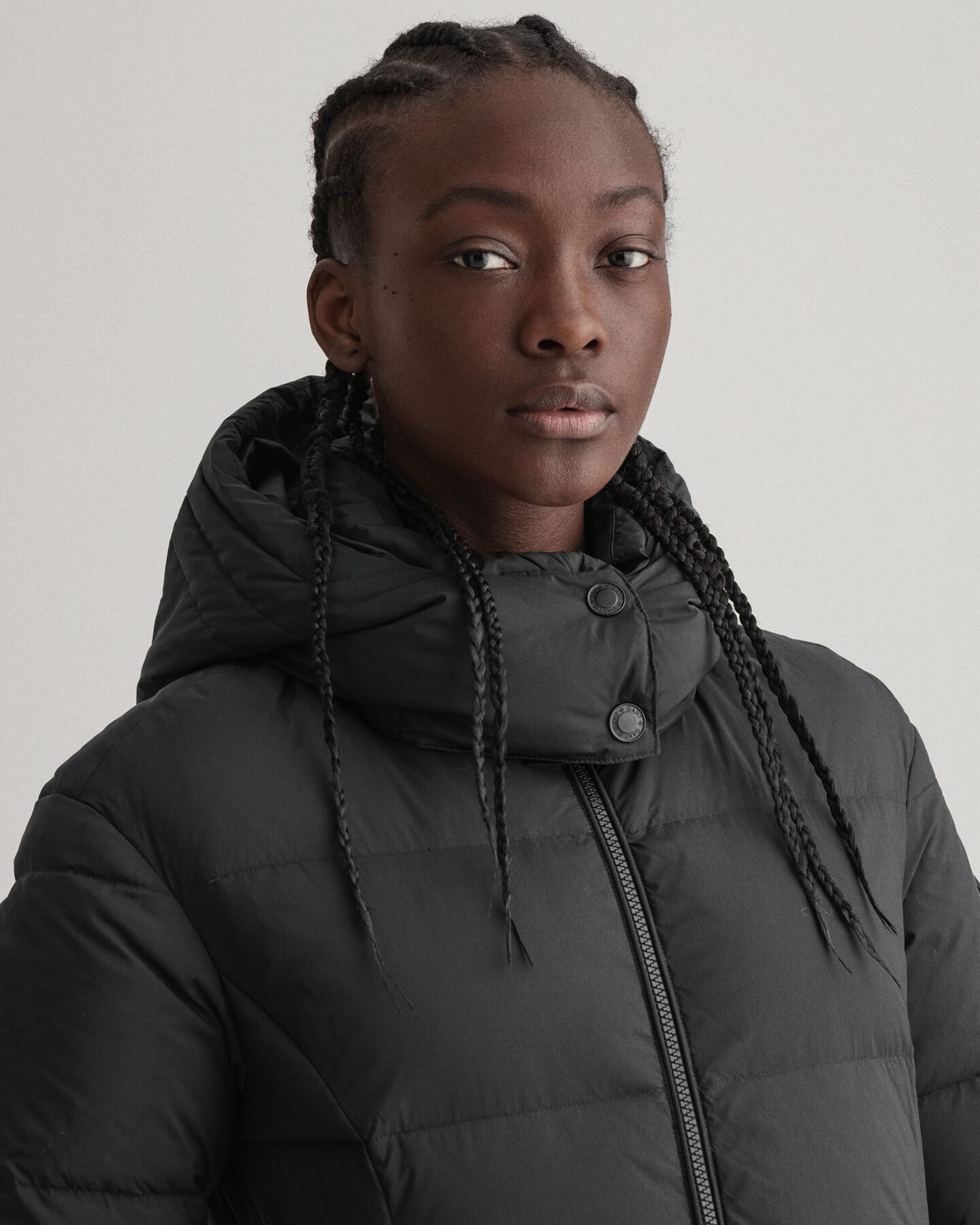 Mittellange Daunenjacke