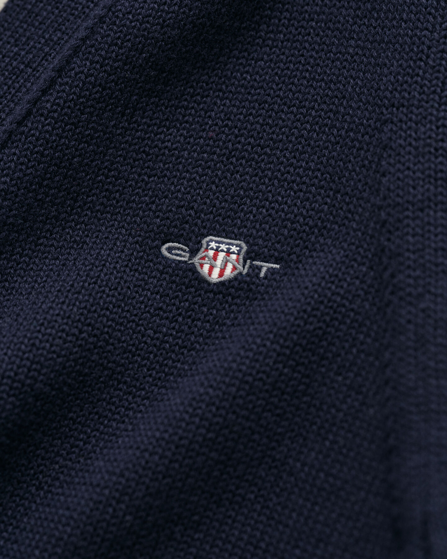 Classic Strickjacke aus Baumwolle