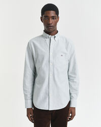 Regular Fit Banker Stripe Classic Oxford-Hemd