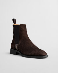 Fayy Chelsea Boot aus Veloursleder