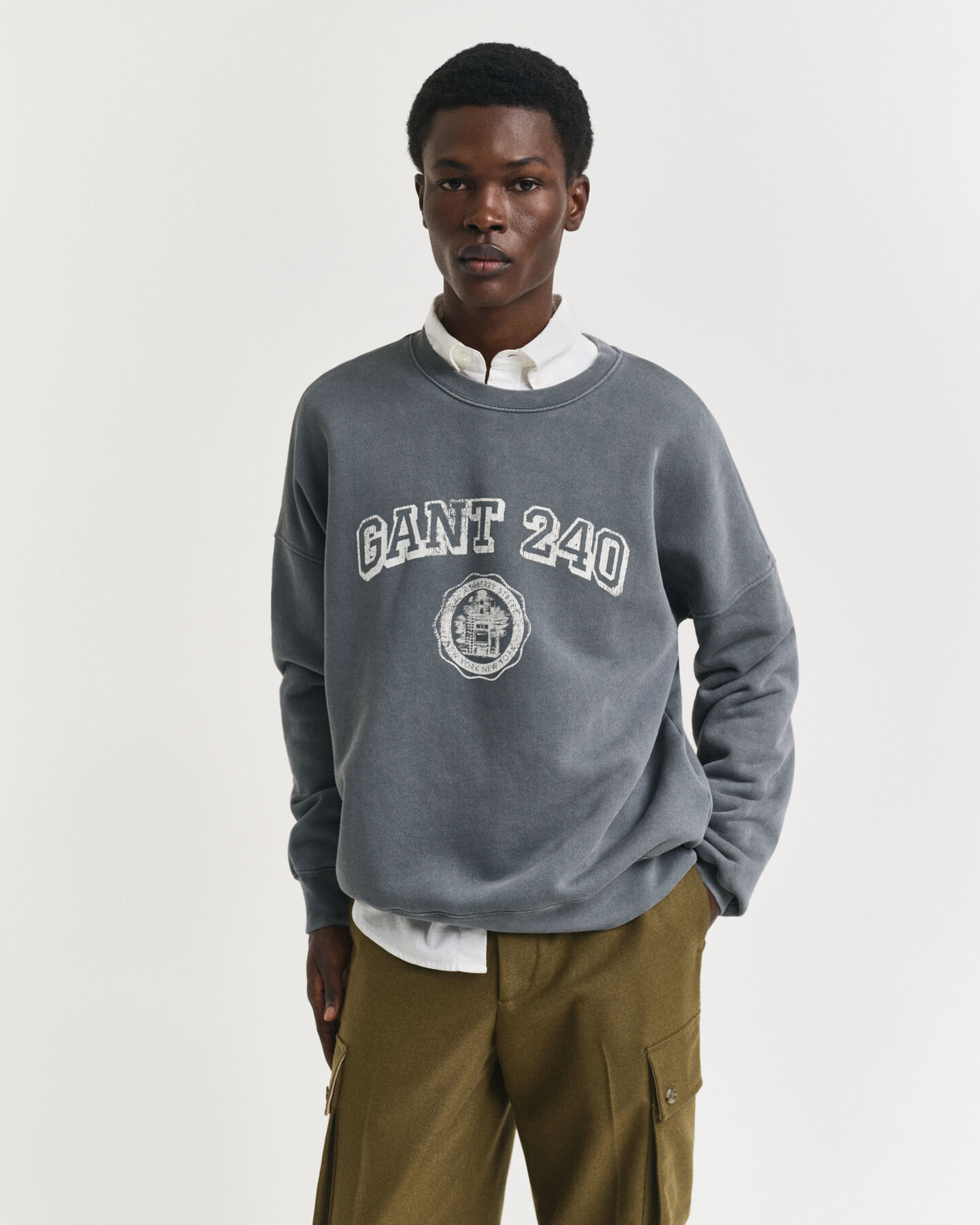 Graphic Rundhals-Sweatshirt