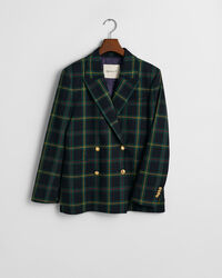 Regular Fit Anzugblazer mit Karomuster