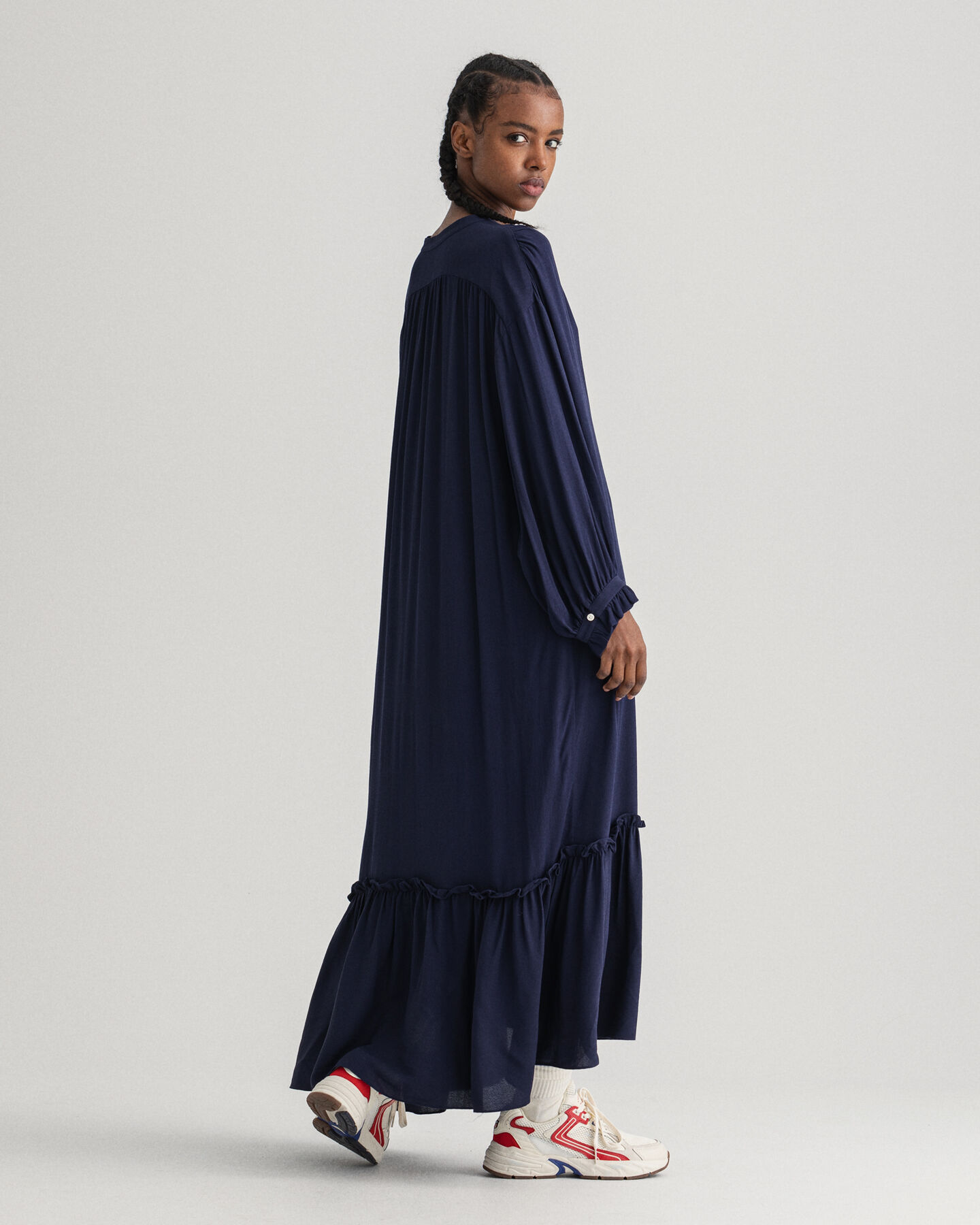 Wrinkle Schlupfkleid