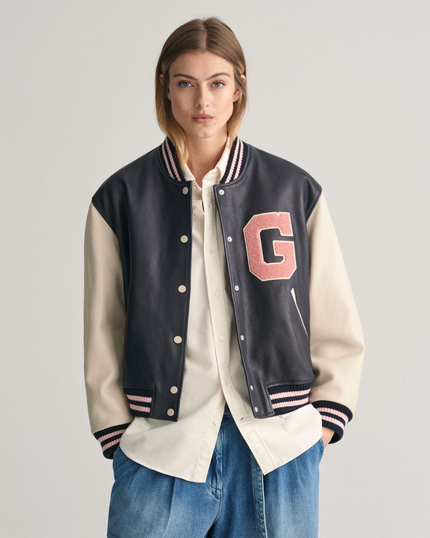 GANT Varsity Lederjacke