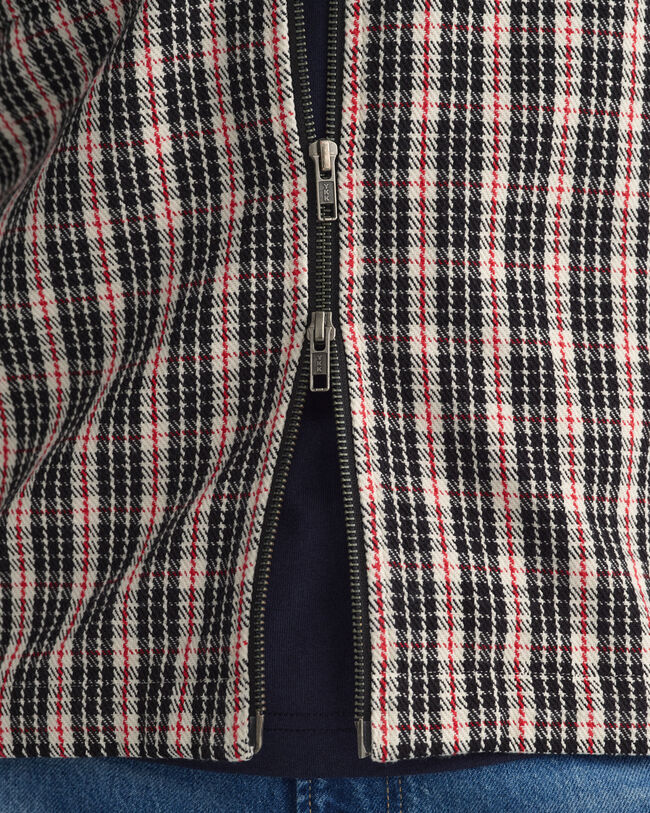 Relaxed Fit Twill Hemd mit Rei&szlig;verschluss