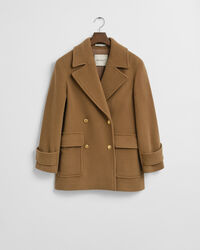 Mittellanger Caban aus Wolle