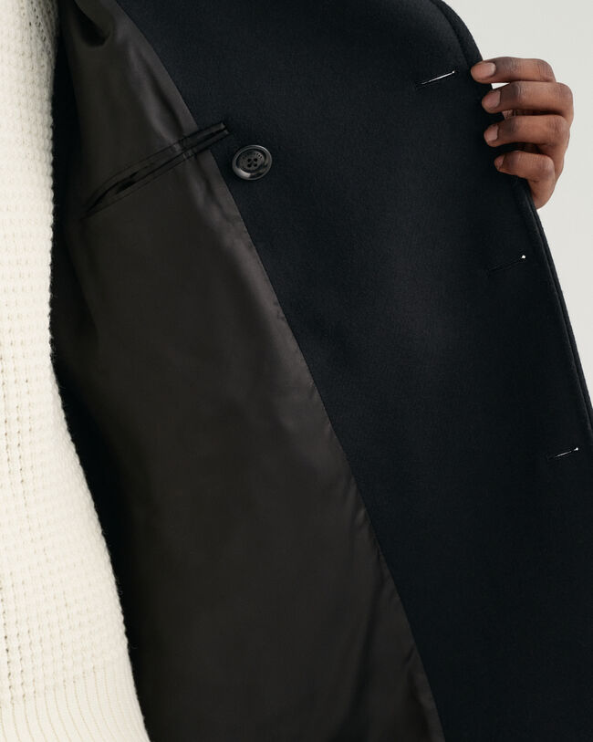 Oversized-Caban aus Wolle