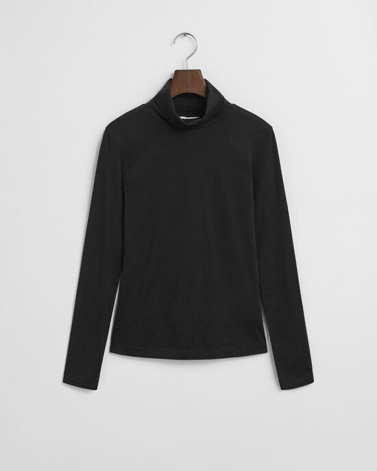 Leichter Rollkragenpullover aus Baumwolle