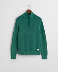 Gewaschener Troyer mit Rippenmuster