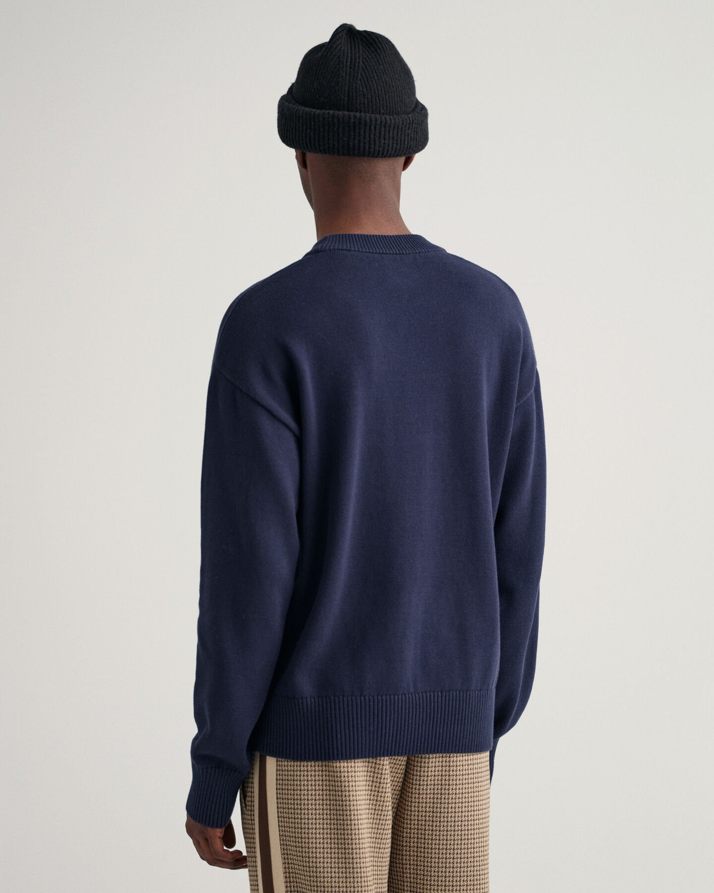 Rundhalspullover aus Supima Baumwolle